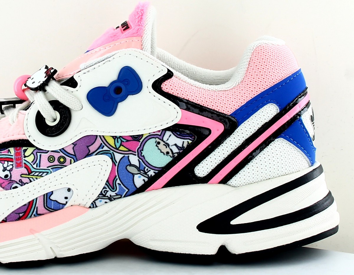 Adidas Astir hello kitty blanc rose bleu