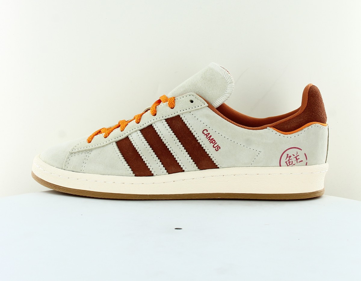 Adidas Campus 80s city shangai beige marron orange