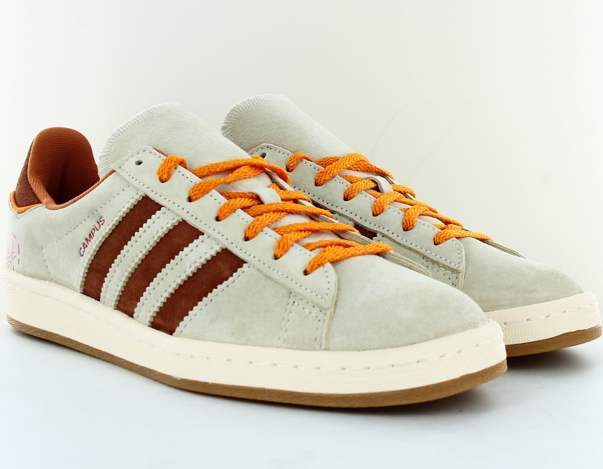 Adidas Campus 80s city shangai beige marron orange