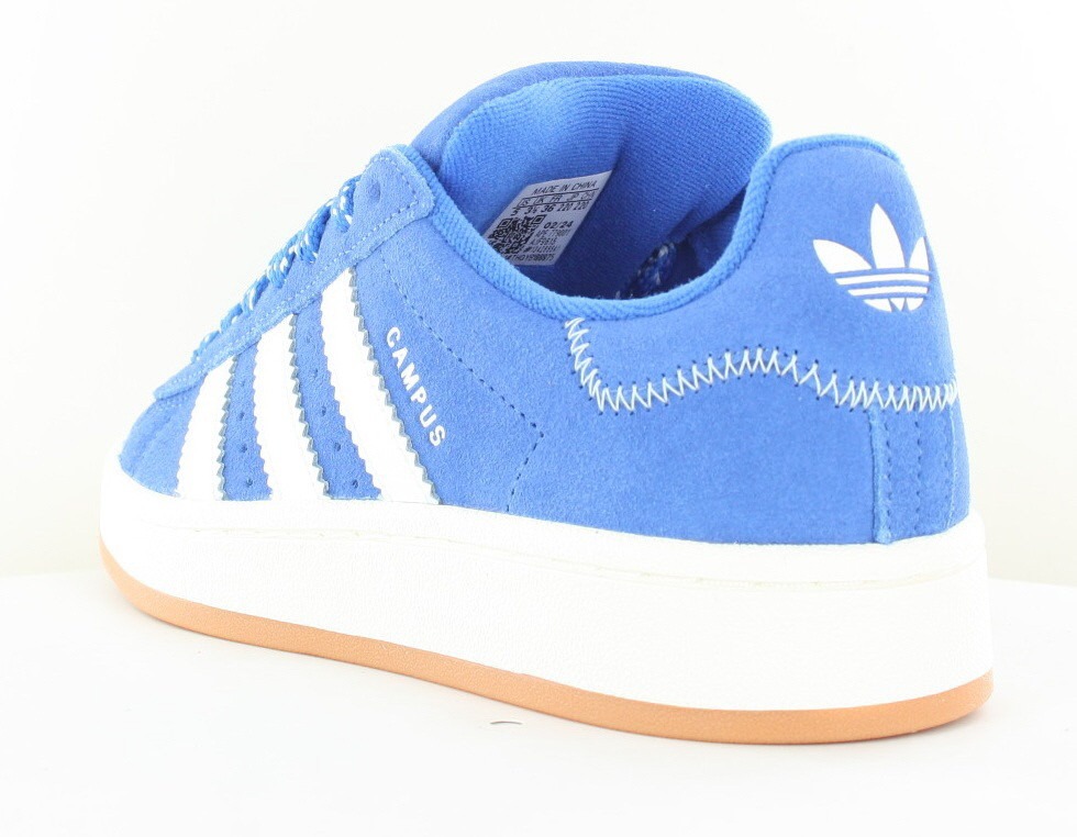 Adidas Campus 00's bleu royal blanc gomme
