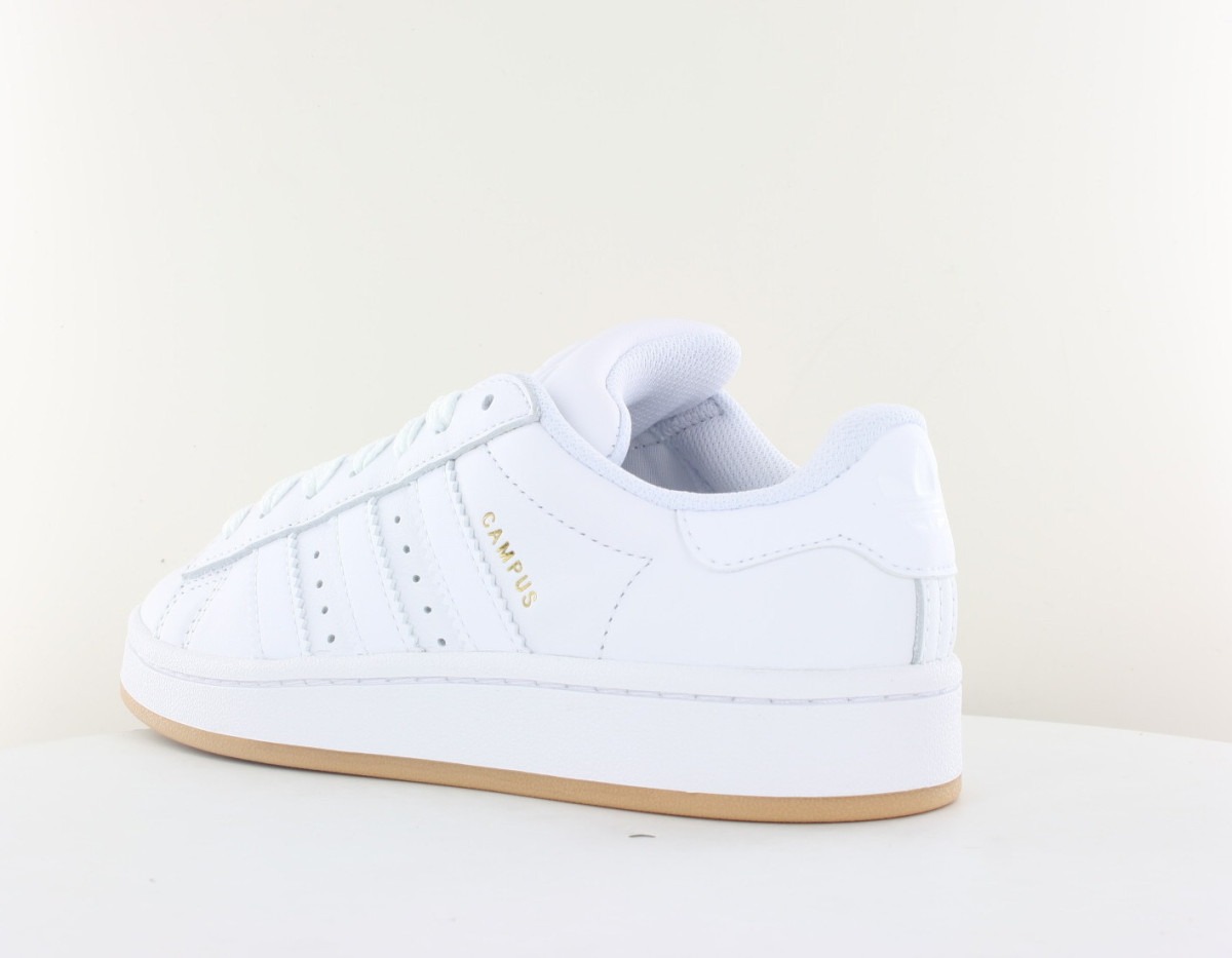 Adidas Campus 00s cuir blanc gomme
