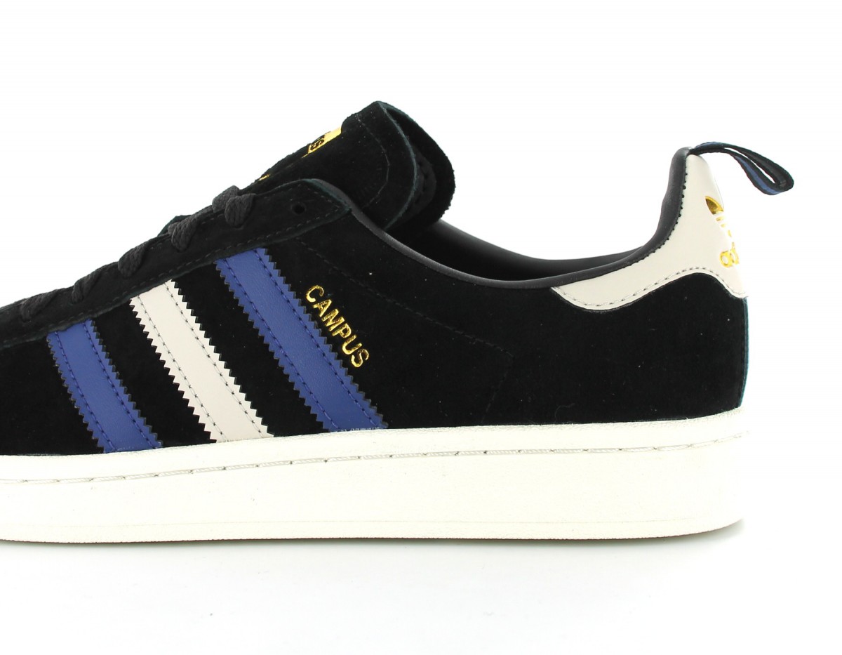 Adidas Campus Noir-Bleu-Blanc