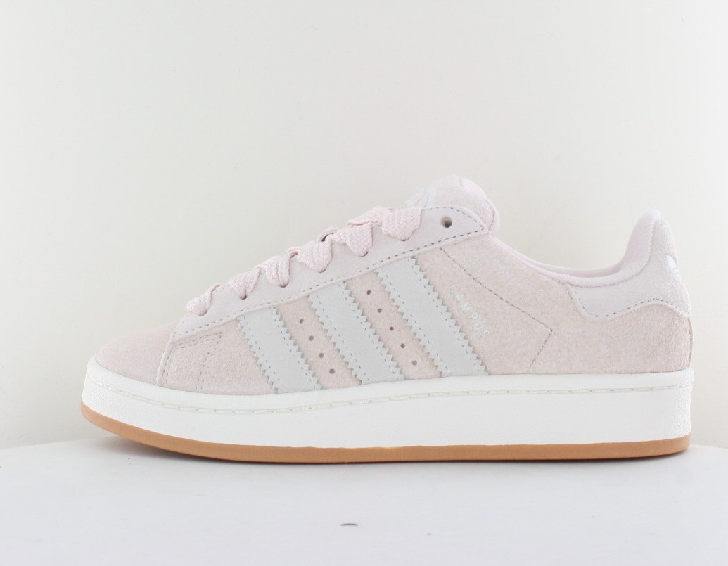 Adidas Campus 00's rose pale blanc