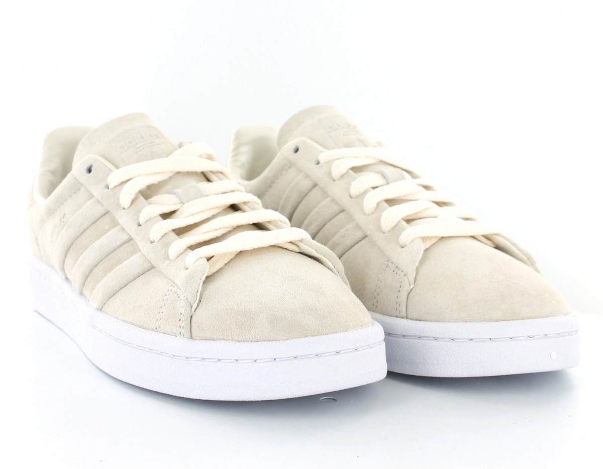 adidas blanche et beige