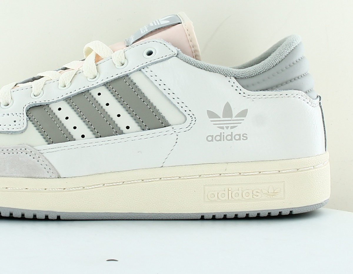 Adidas Centennial 85 low blanc casse gris rose