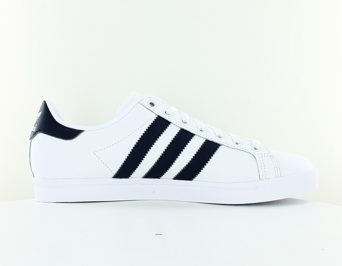 Adidas Coast star blanc bleu marine