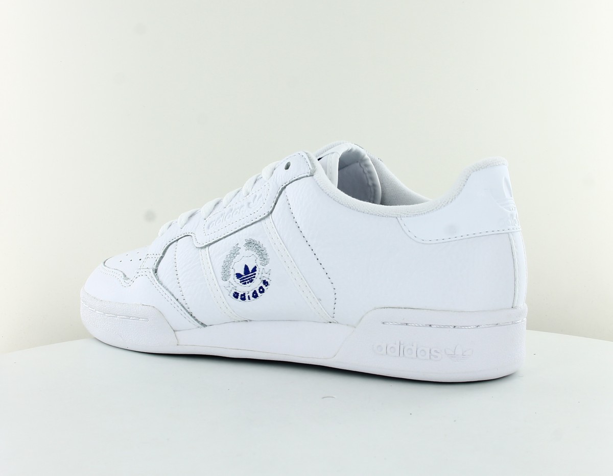 Adidas Continental 80 laurier blanc bleu