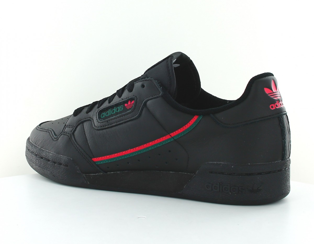 Adidas Rascal continental 80 noir vert rouge
