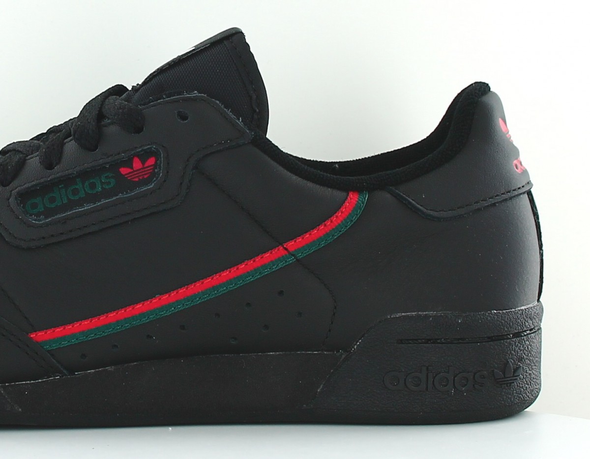 Adidas Rascal continental 80 noir vert rouge