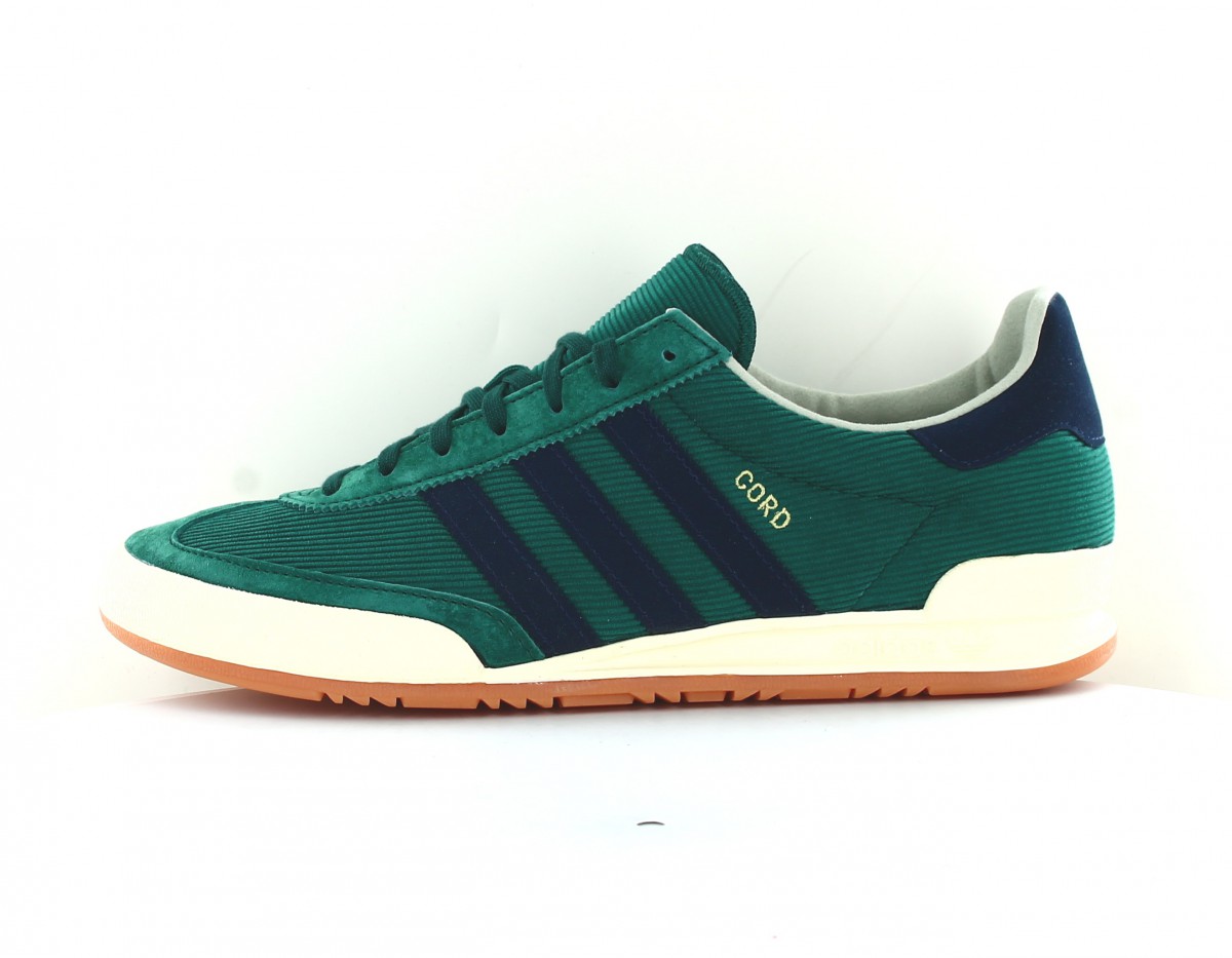 Adidas Cord vert bleu marine gomme