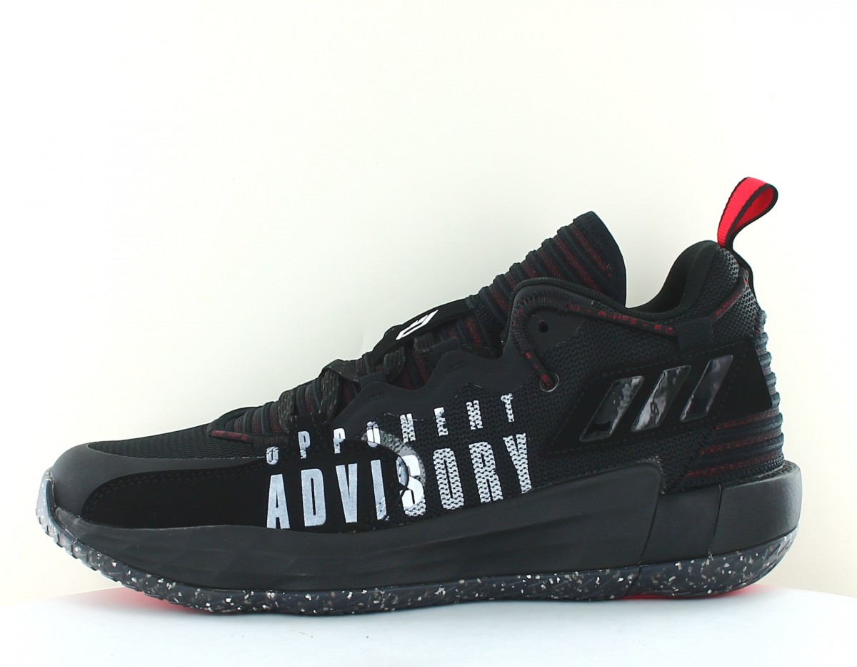 Adidas Dame 7 extply noir blanc rouge