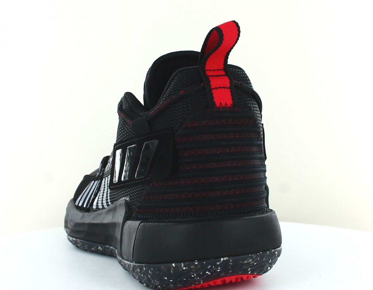 Adidas Dame 7 extply noir blanc rouge