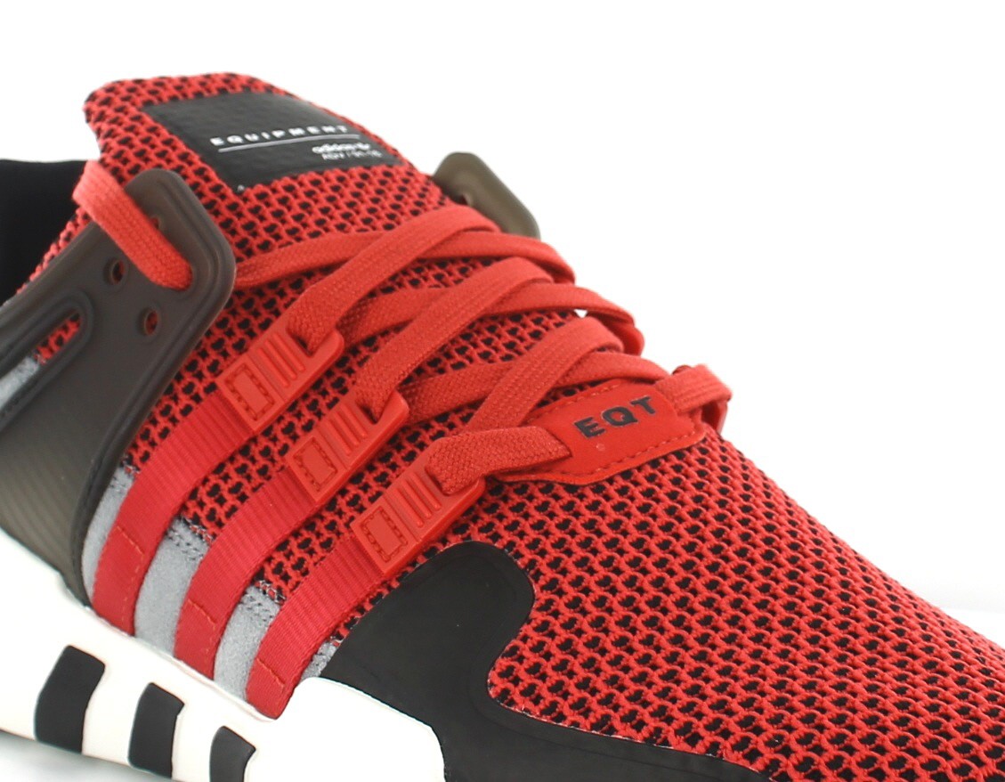 Adidas eqt support adv primeknit textile pack red/black