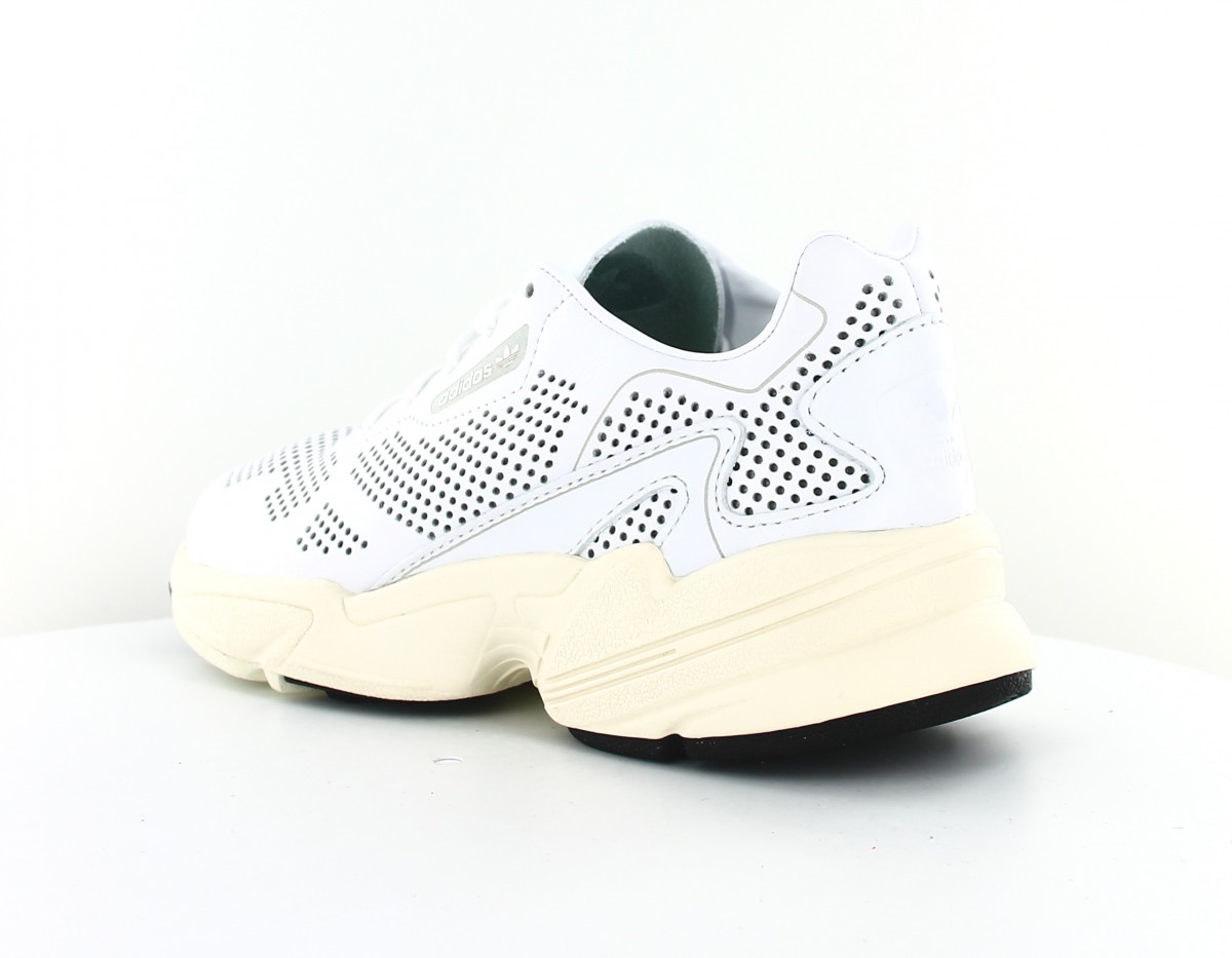 Adidas Falcon alluxe blanc gris
