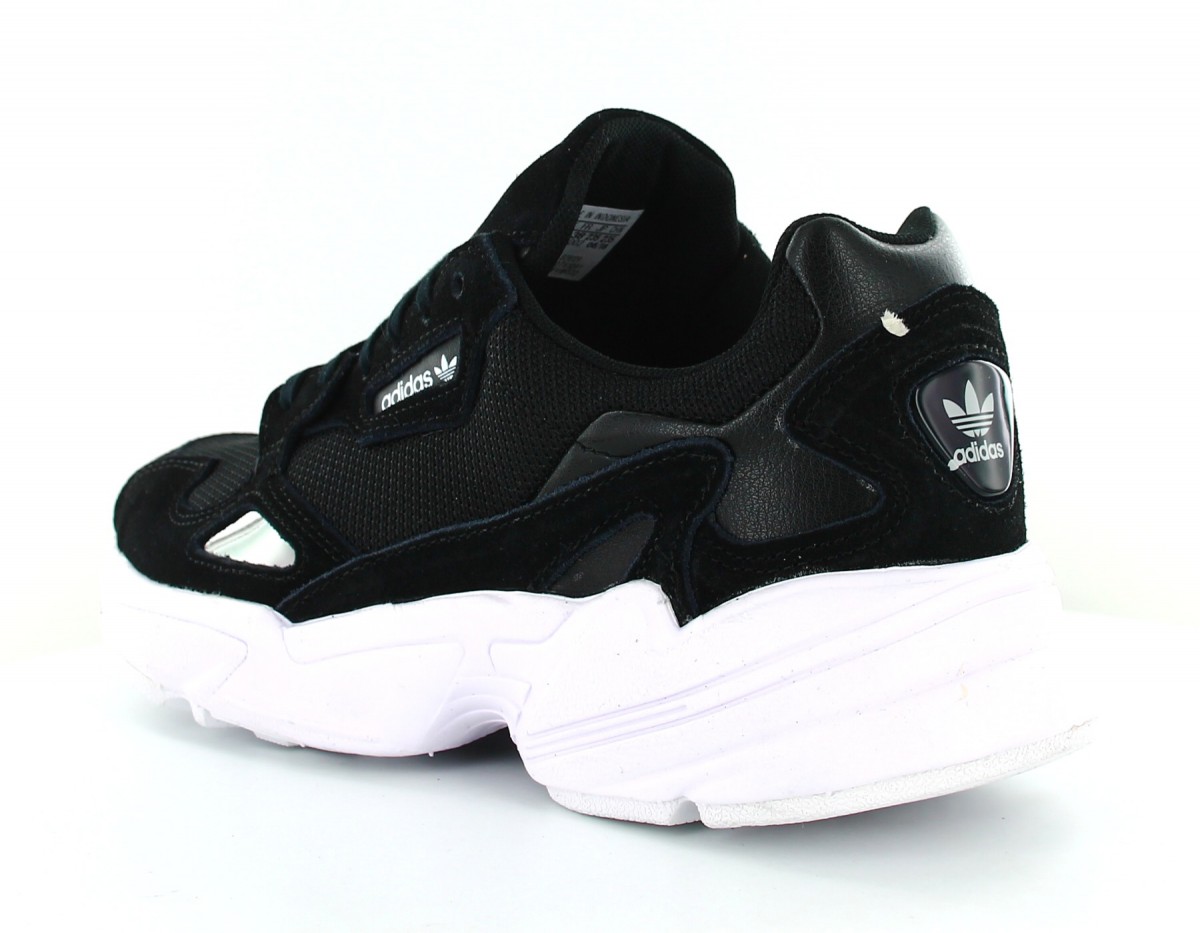 Adidas Falcon noir-blanc