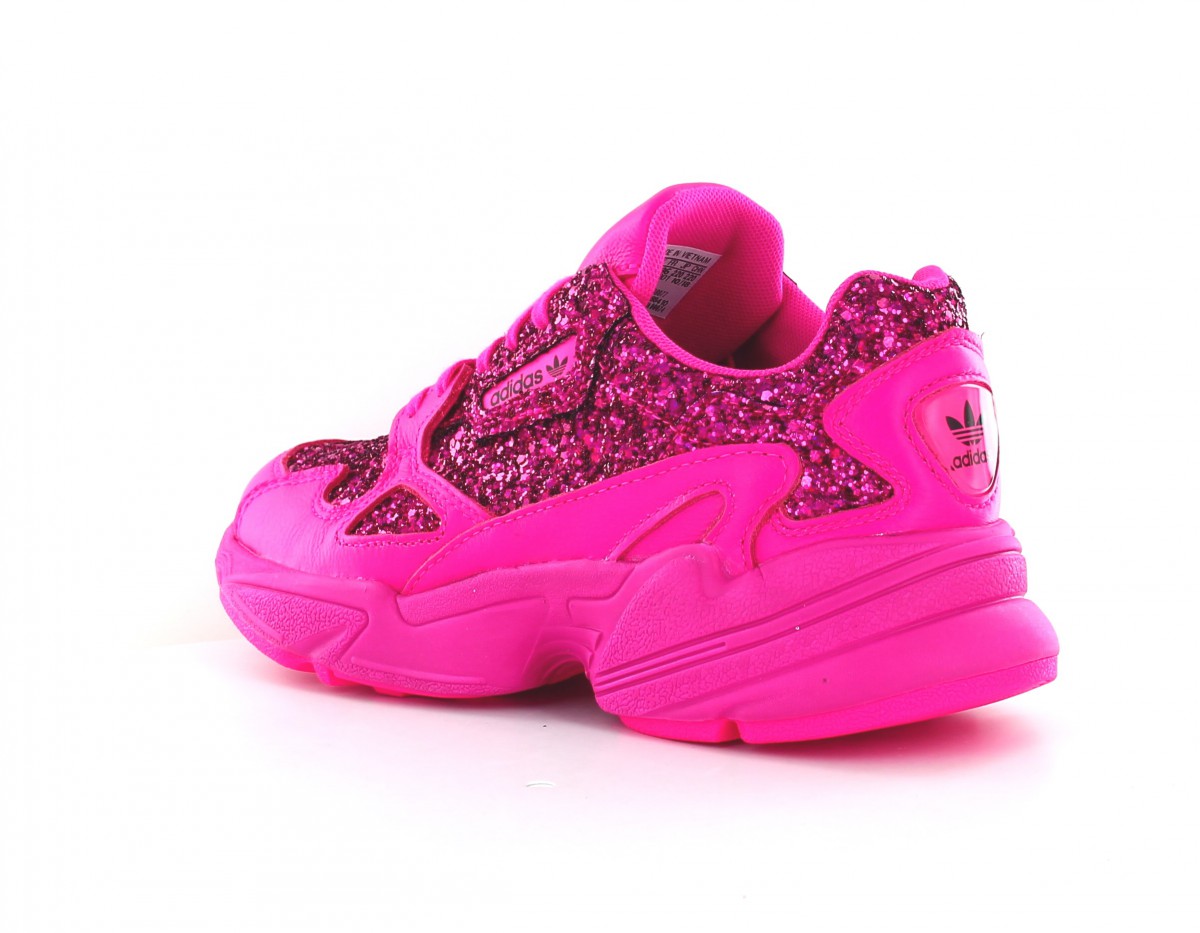 Adidas Falcon paillette fushia