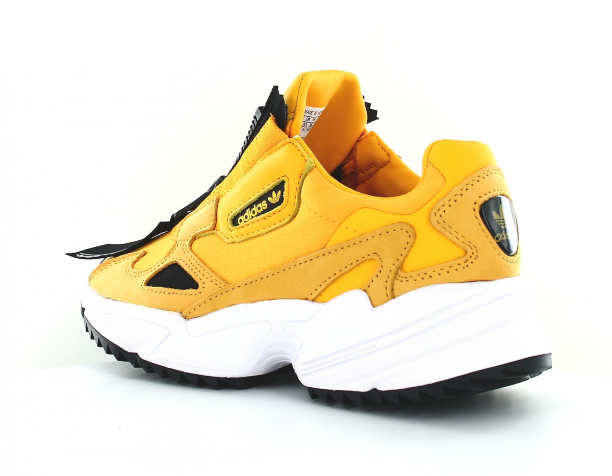 Adidas Falcon zip jaune noir