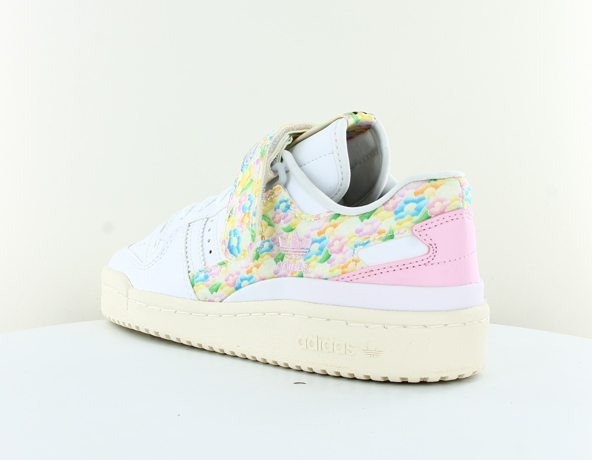 Adidas Forum 84 low disney blanc multicolor rose