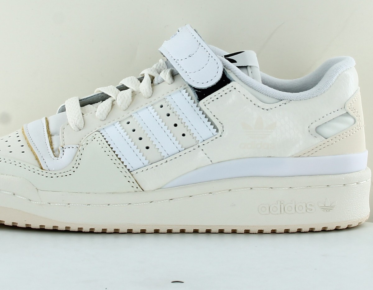 Adidas Forum 84 low femme blanc casse beige