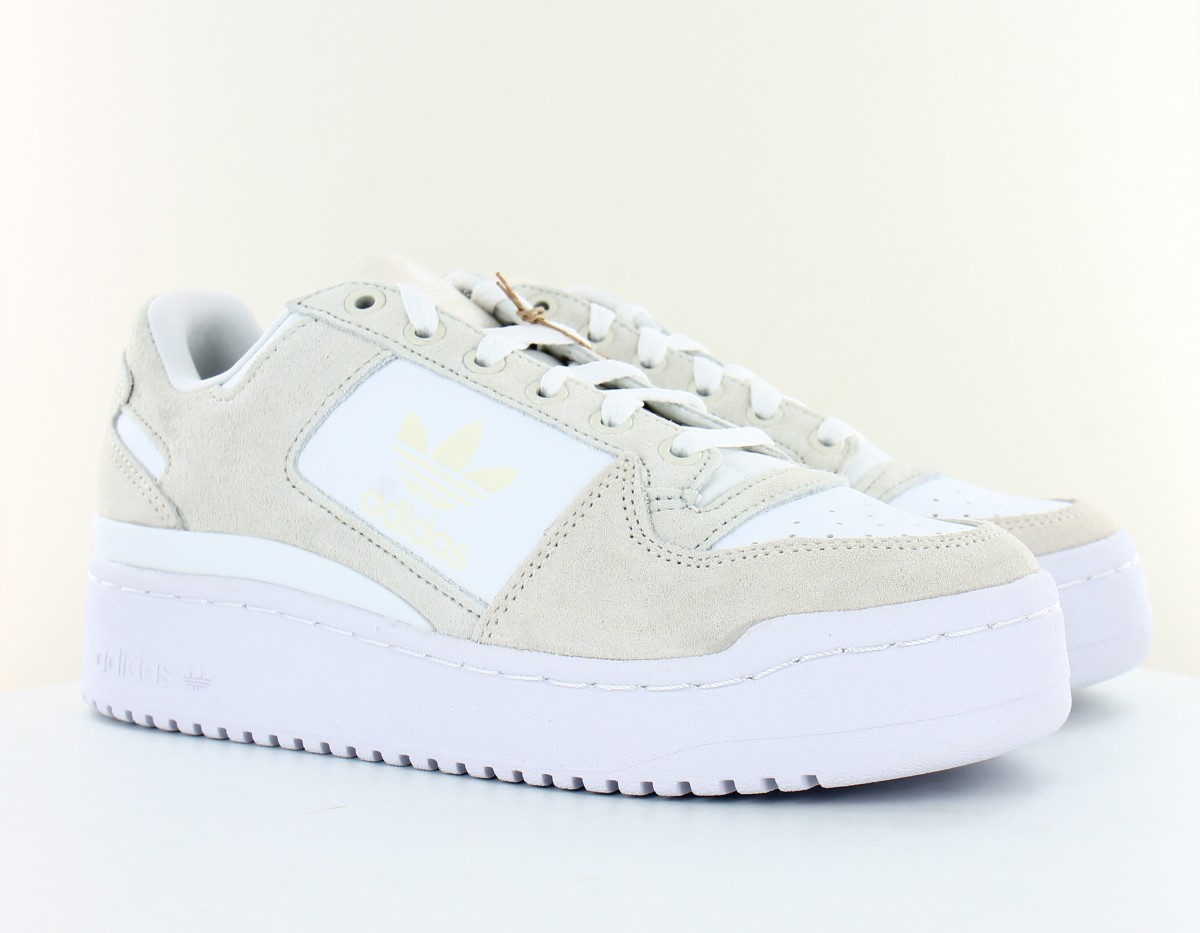 Adidas Forum bold blanc beige