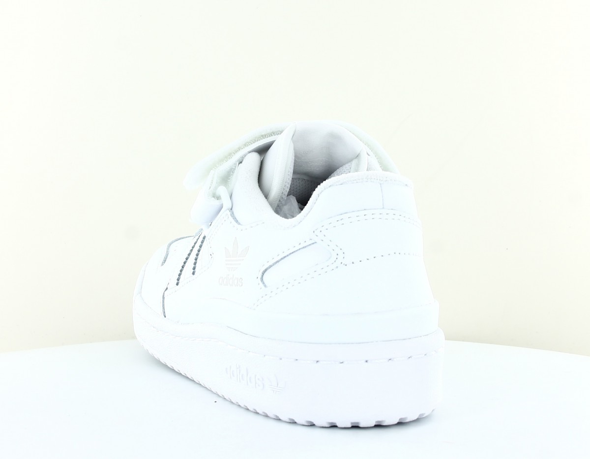 Adidas Forum low j blanc beige