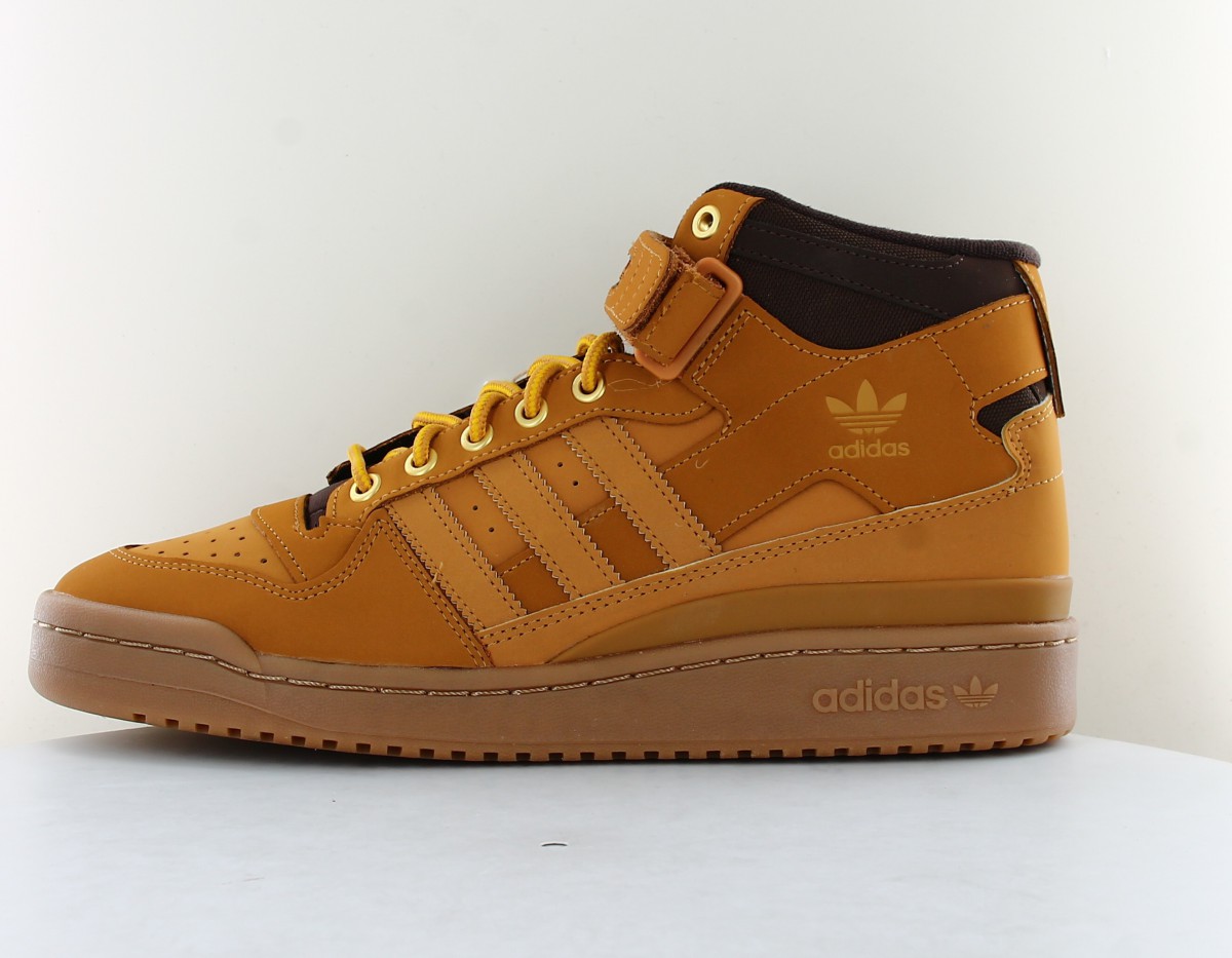 Adidas Forum mid beige wheat marron