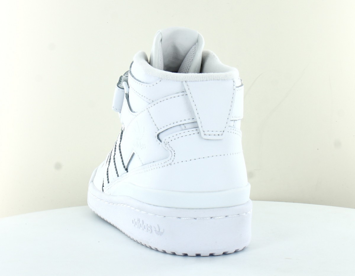 Adidas Forum mid toute blanche