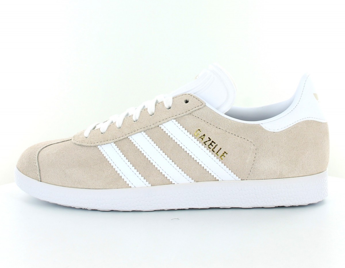 Adidas Gazelle Beige-beige-blanc