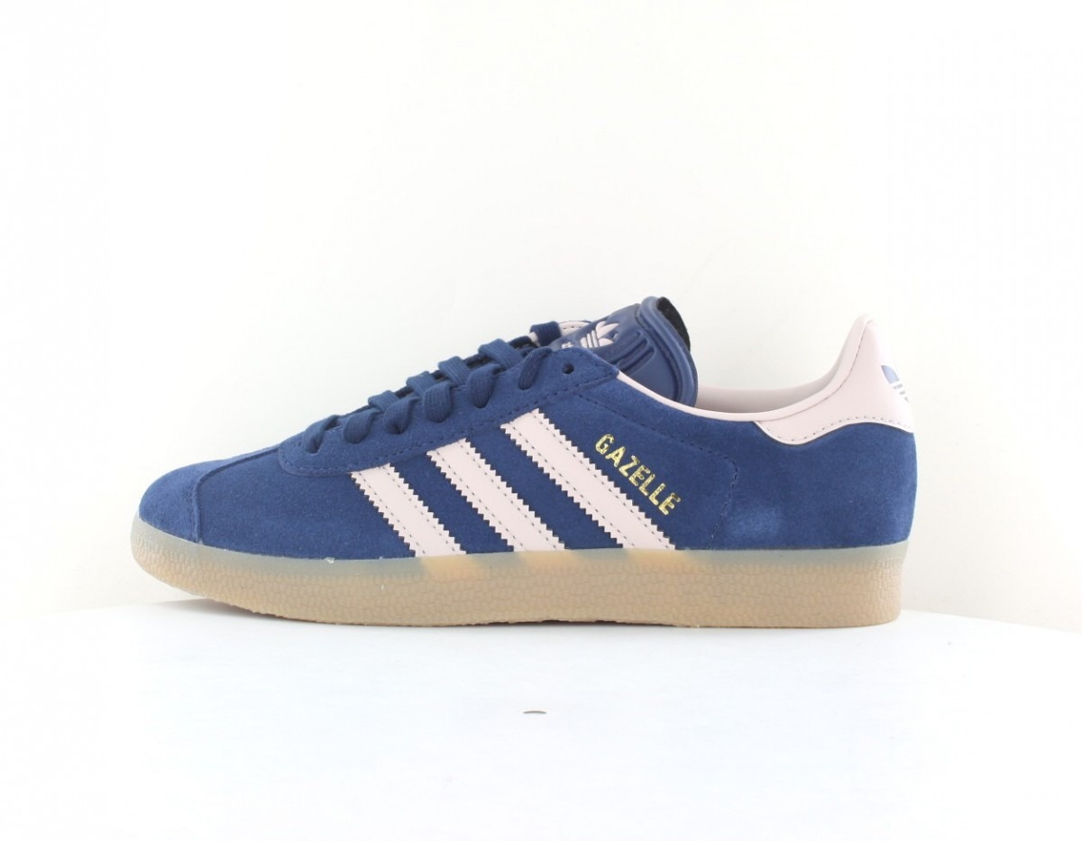 Adidas Gazelle bleu marine rose