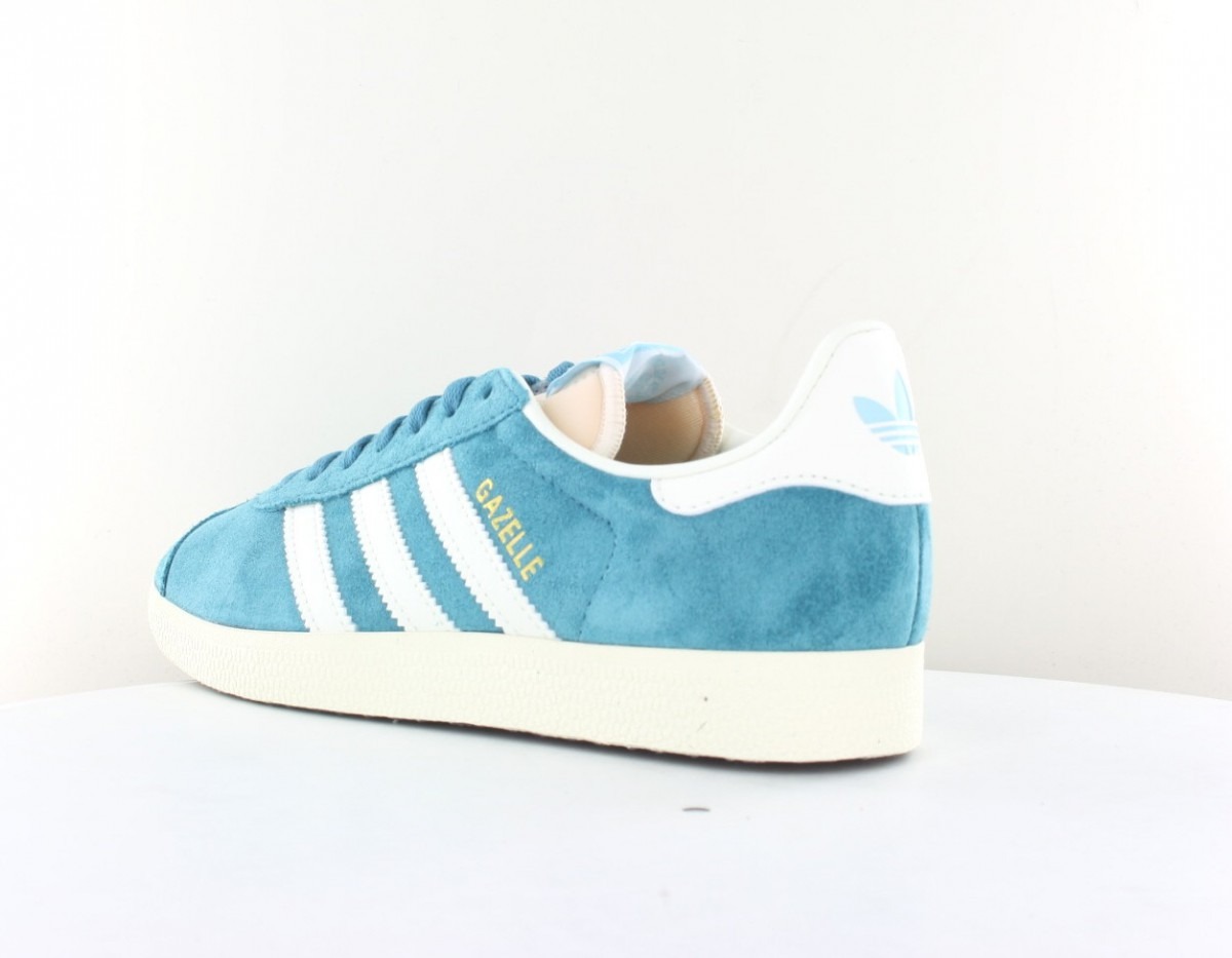 Adidas Gazelle bleu pastel beige