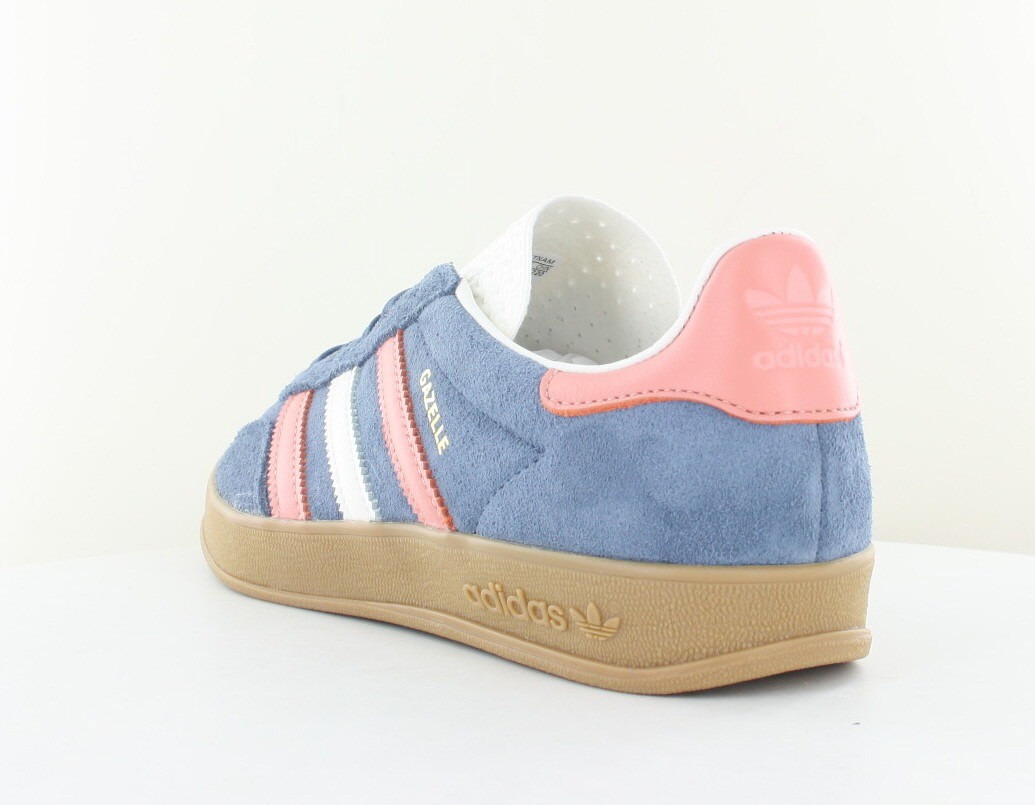 Adidas Gazelle indoor bleu rose beige