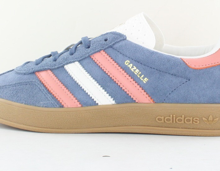 Adidas Gazelle indoor bleu rose beige