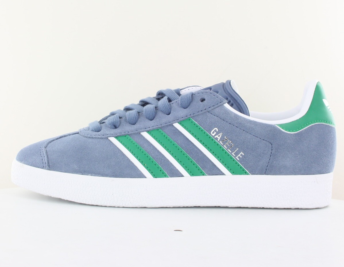 Adidas Gazelle bleu vert