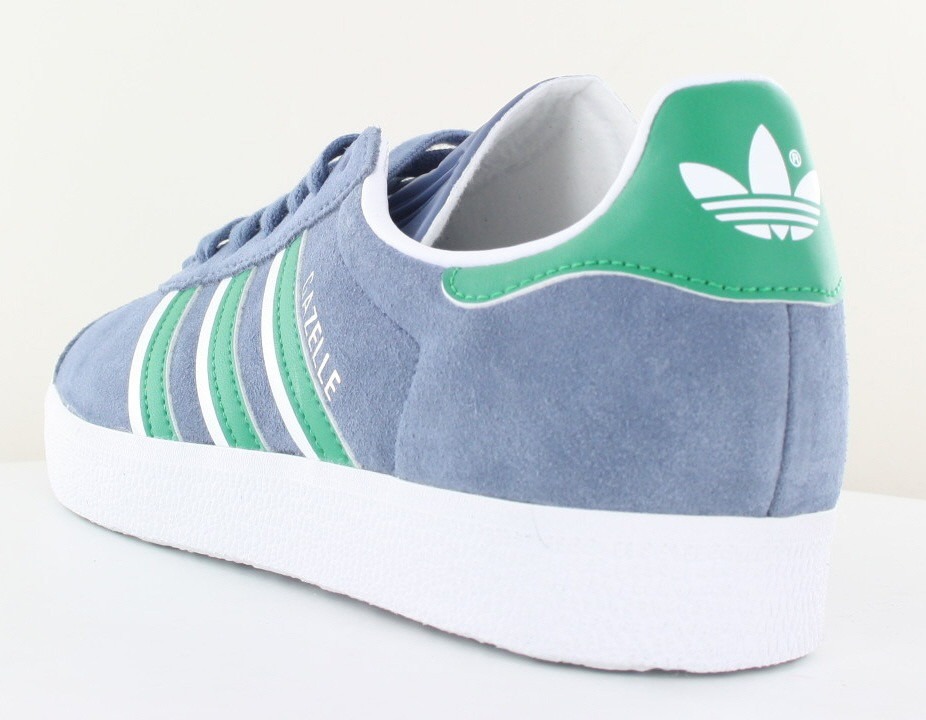 Adidas Gazelle bleu vert