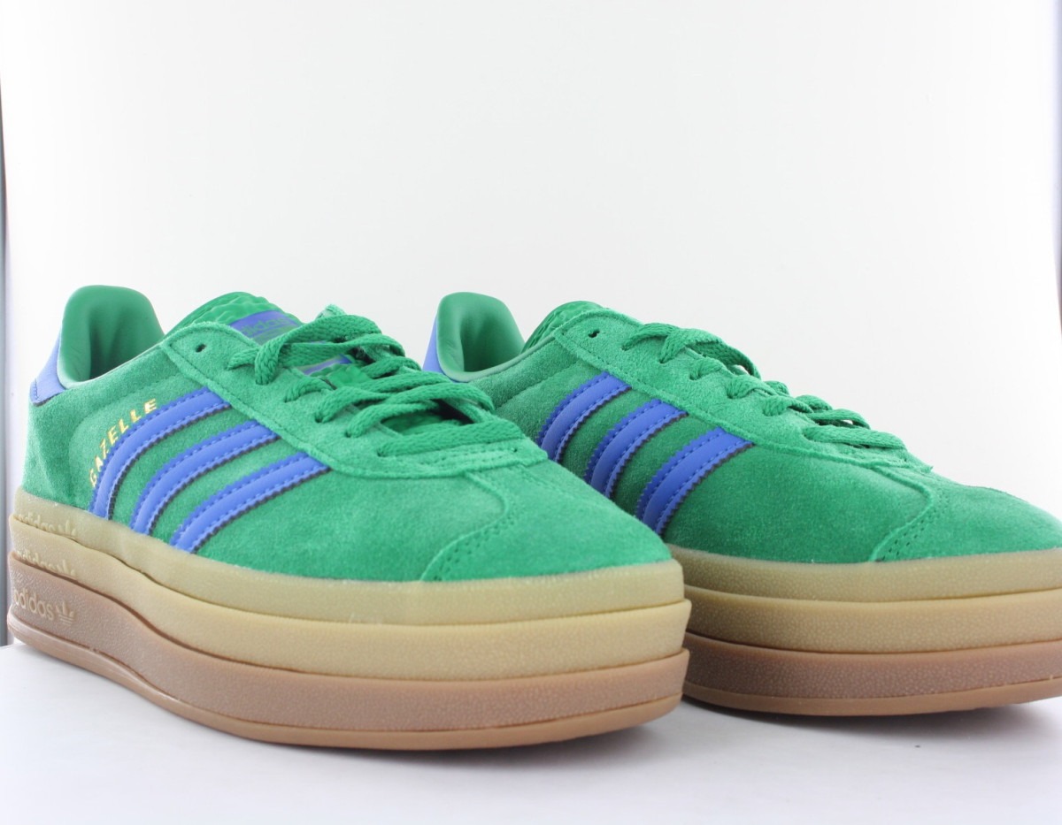 Adidas Gazelle bold vert bleu