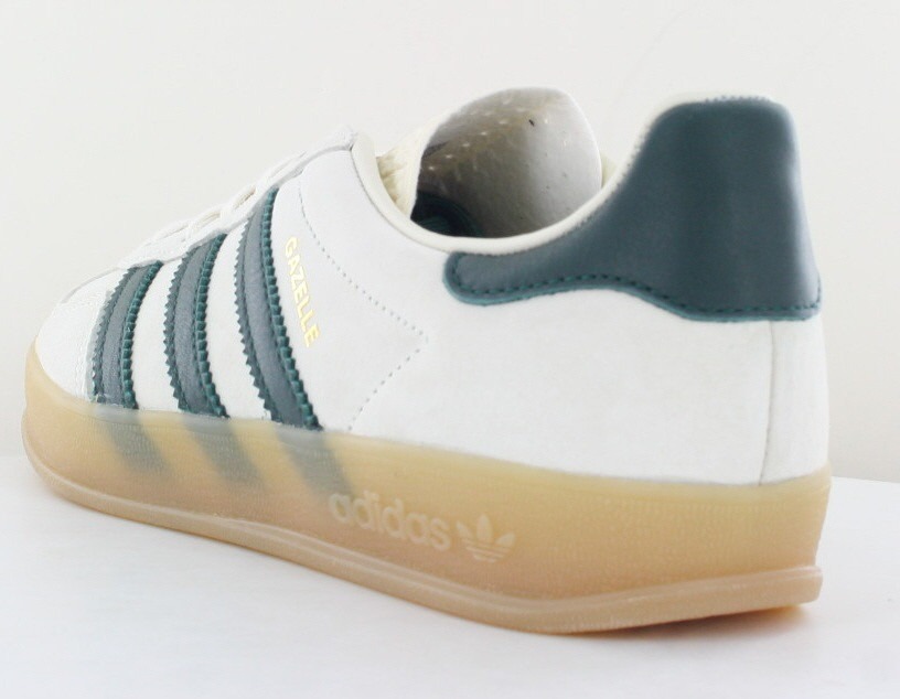 Adidas Gazelle indoor blanc creme vert