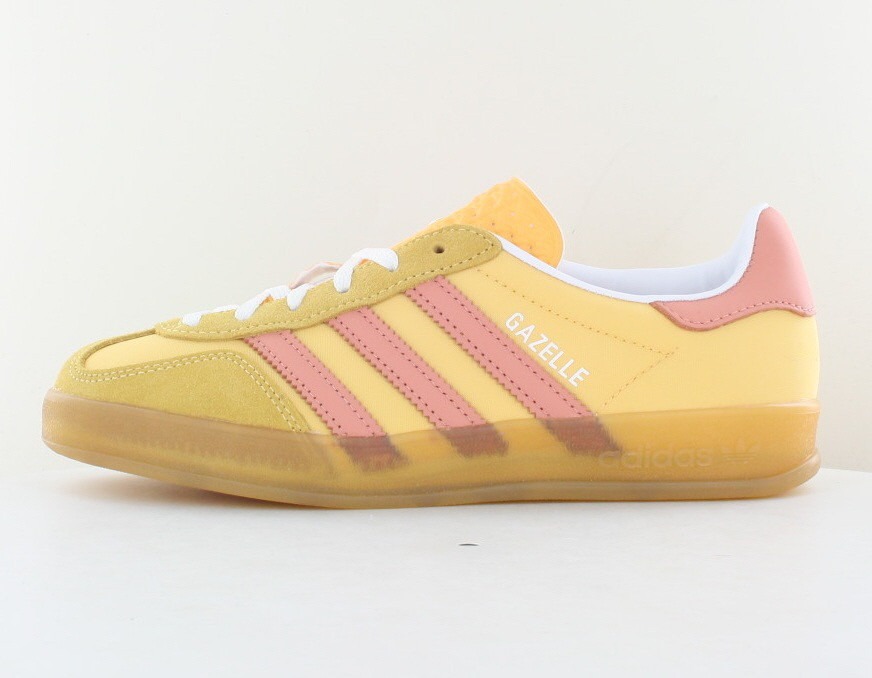 Adidas Gazelle indoor jaune rose