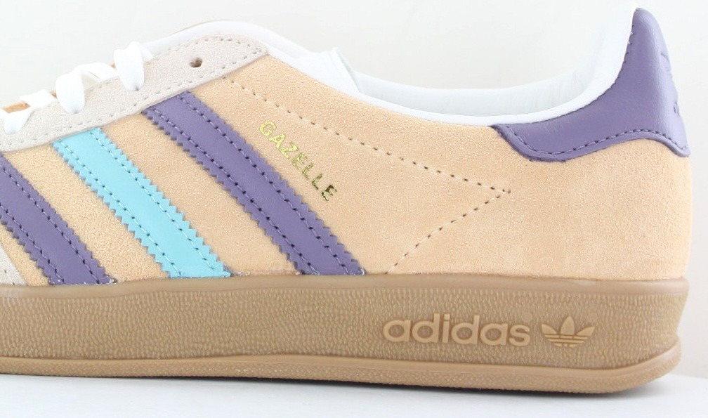 Adidas Gazelle indoor orange violet bleu