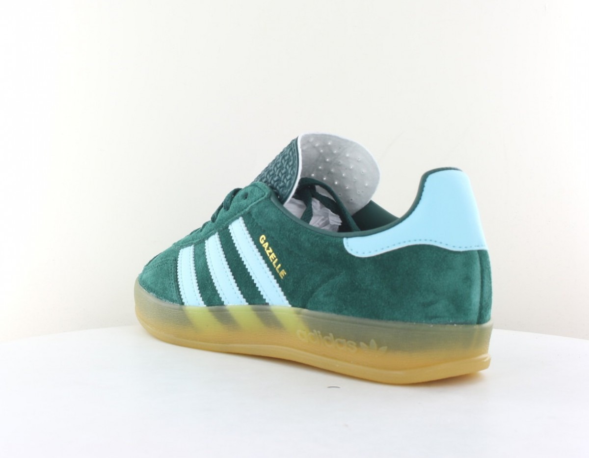 Adidas Gazelle indoor vert bleu ciel