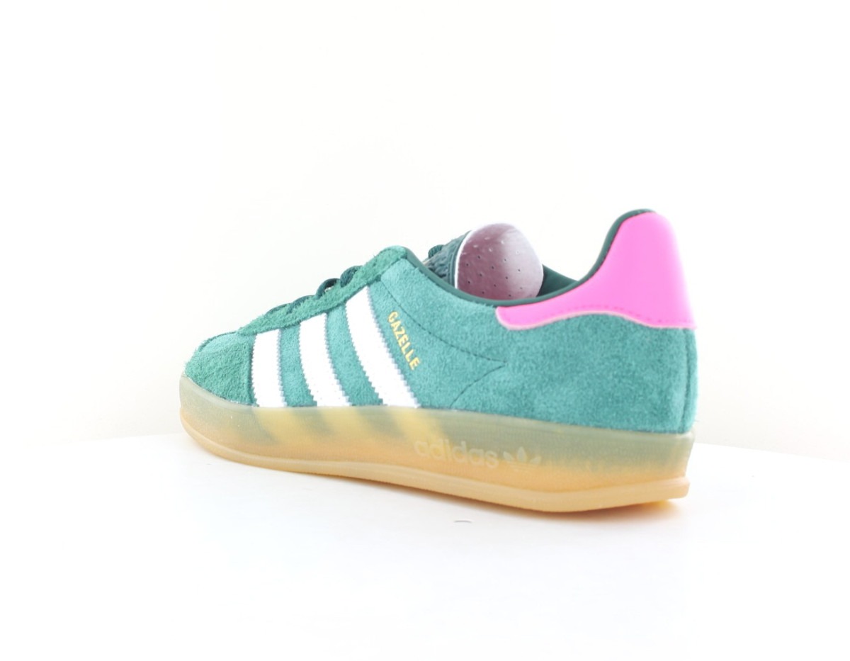 Adidas Gazelle indoor vert rose