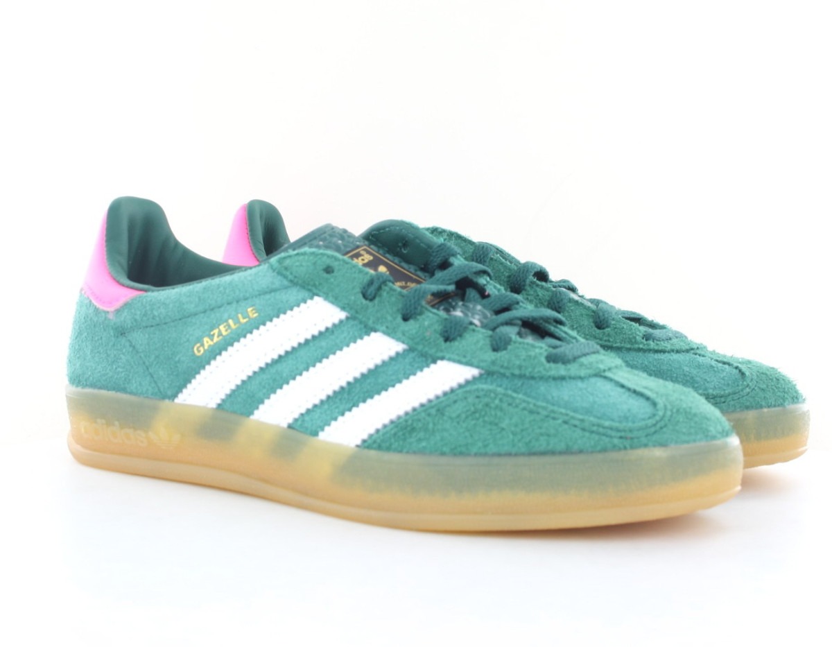 Adidas Gazelle indoor vert rose