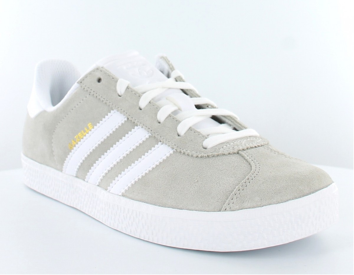 Adidas Gazelle J GRIS/BLANC