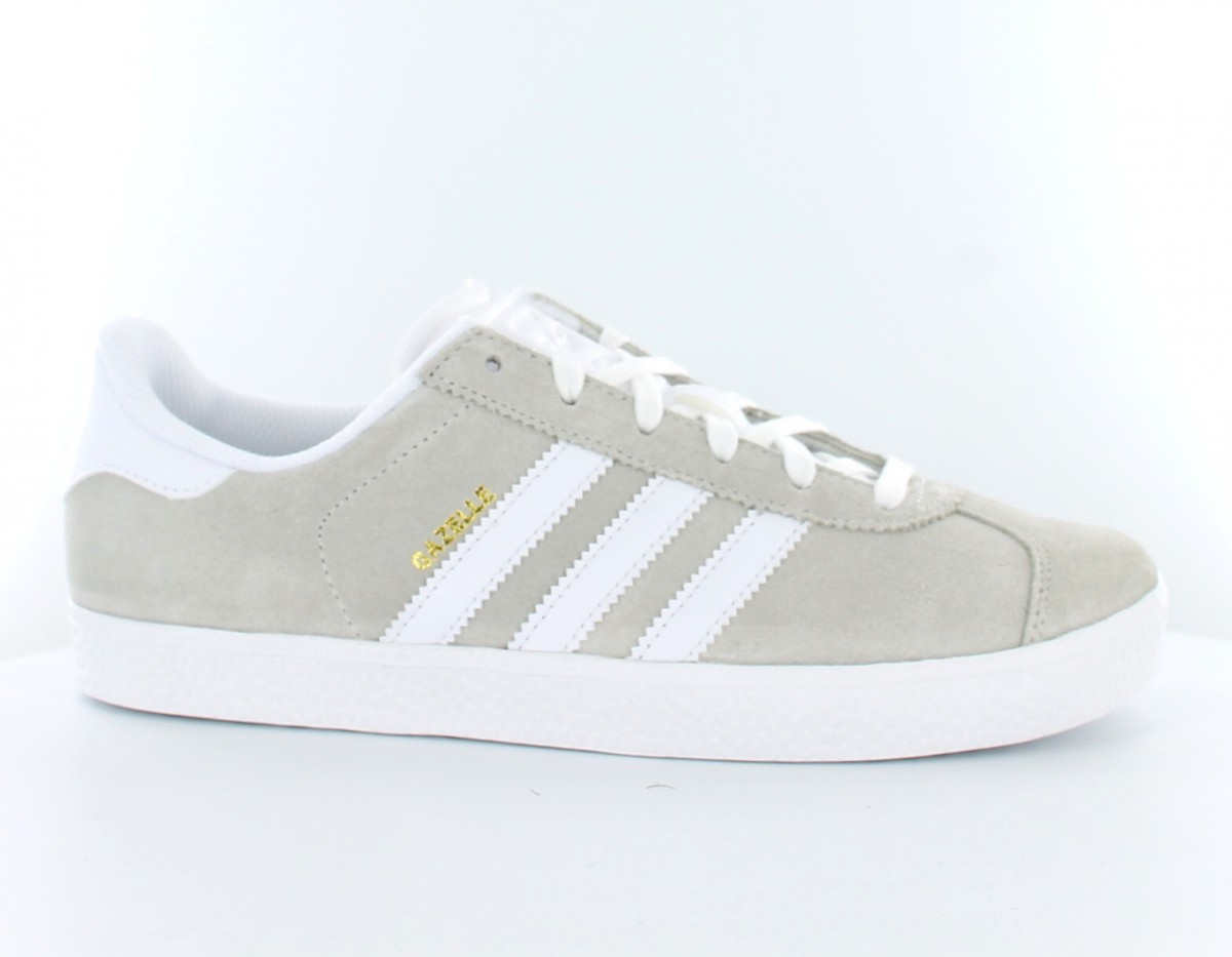 Adidas Gazelle J GRIS/BLANC