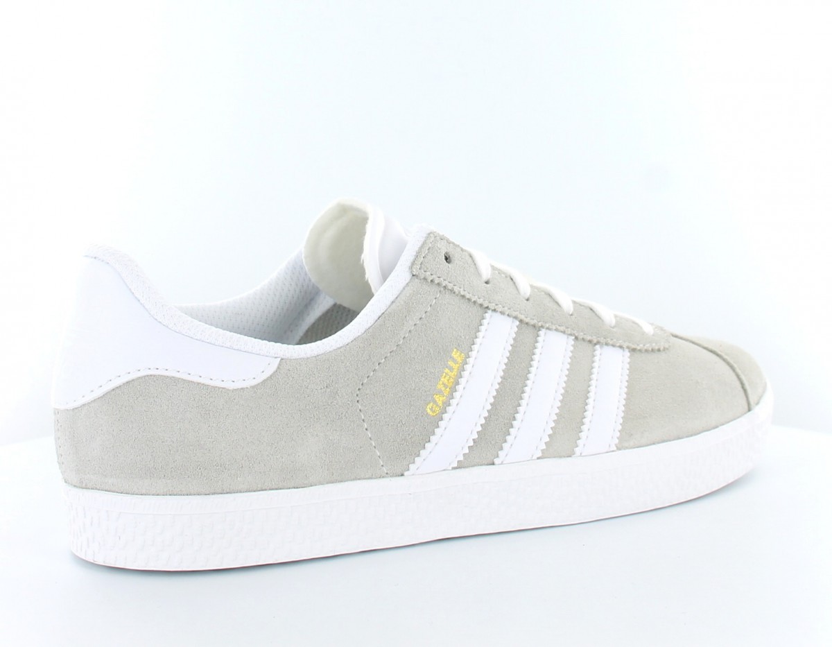 Adidas Gazelle J GRIS/BLANC