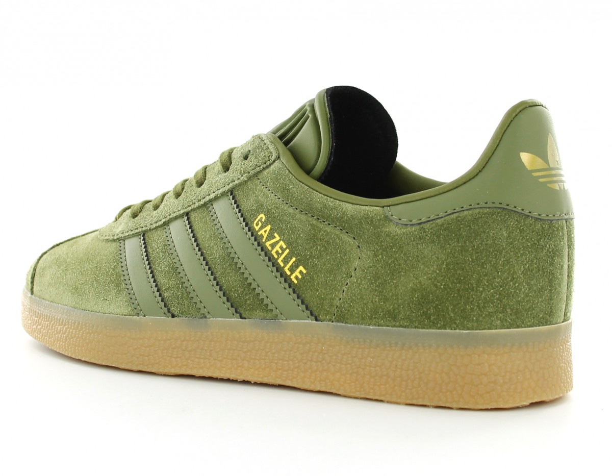 basket femme adidas gazelle kaki