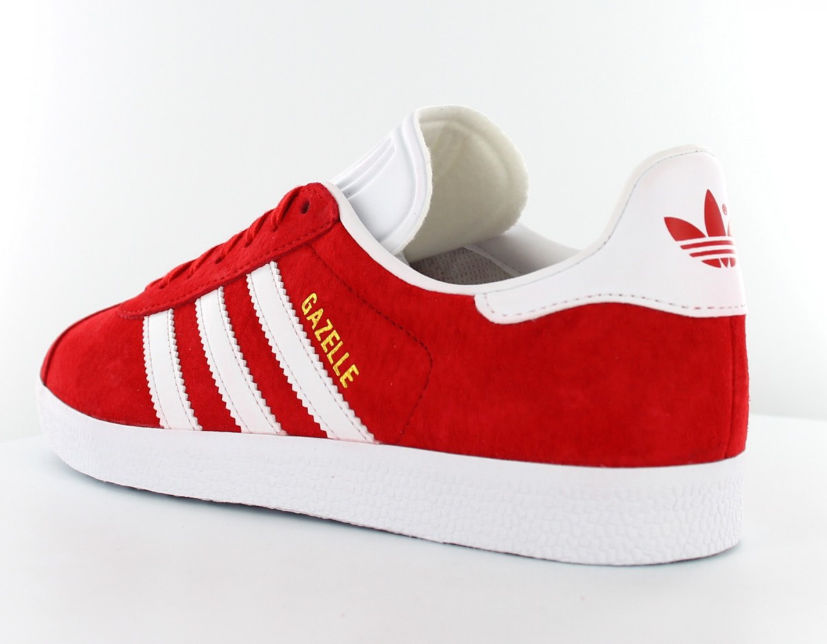 Adidas gazelle rouge-blanc