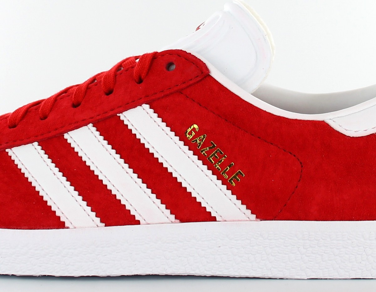 Adidas gazelle rouge-blanc