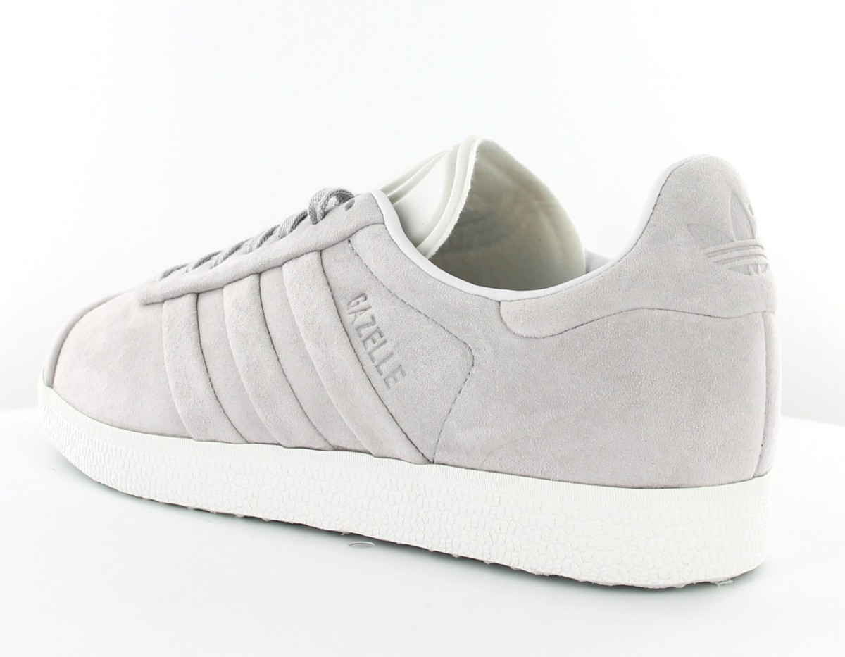 Adidas Gazelle stitch and turn Gris gris blanc