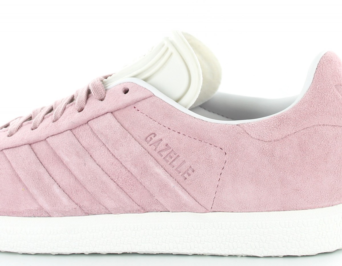 Adidas Gazelle stitch and turn Rose rose blanc