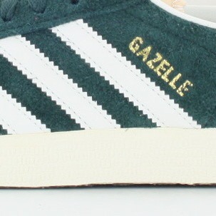 Adidas Gazelle vert forest beige or